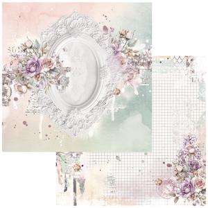 49 And Market: 49 & Market Echoes of Time - Yesterday 12x12 Scrapbook Paper