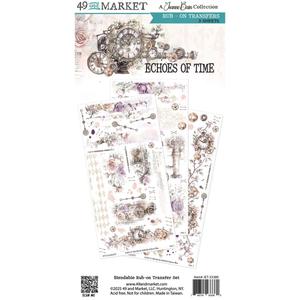 49 & Market Echoes of Time - Rub On Transfers (3 sheets)