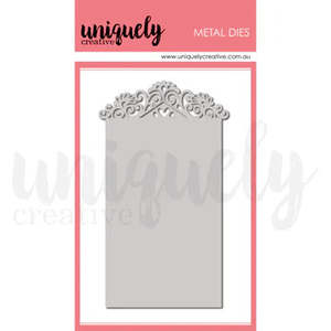 Uniquely Creative Dies: UCD2219 : Decorative Topper Die (Bohemian Escape)