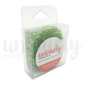 Uniquely Creative Embellishments: UCE2179 : Pearl Tape - Sage Green (Whispers of Wisdom)