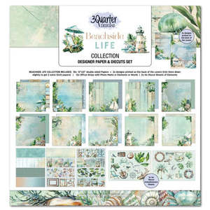 Beachside Life 12" x 12" Collection (3 Quarters) (Copy)