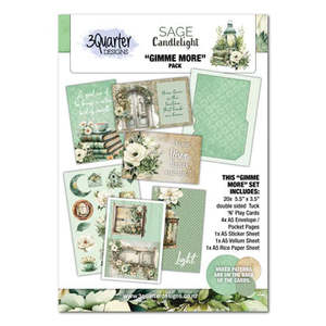 Sage Candlelight Gimmie More Collection (3 Quarters)