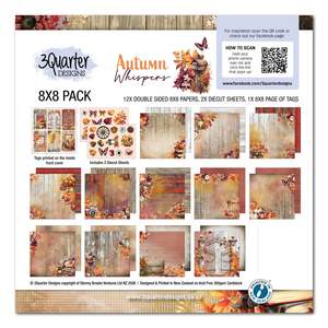3quarter Designs: 8x8 Autumn Whispers Collection