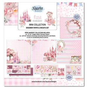 3quarter Designs: Rose Nursery Mini Collection (12x12)