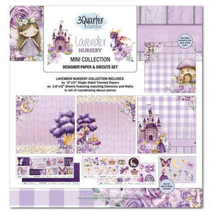 3quarter Designs: Lavender Nursery Mini Collection (12x12)