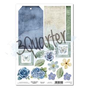 3quarter Designs: Twilight Ink A4 Project Sheet