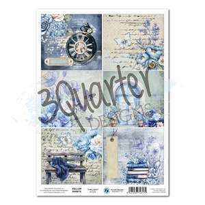 3quarter Designs: Twilight Ink A4 Vellum Sheet