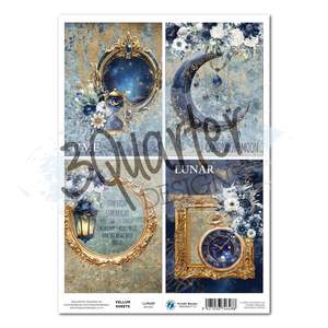 3quarter Designs: Lunar Horoscopes A4 Vellum Sheet