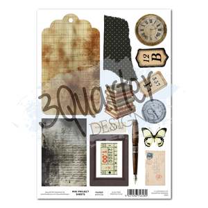 3quarter Designs: Paper Tales A4 Project Sheet