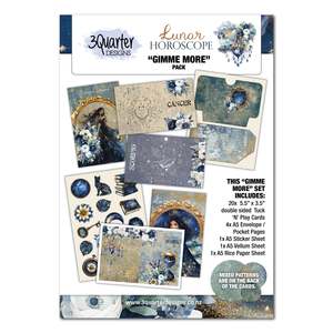 3quarter Designs: Lunar Horoscopes Gimmie More Collection