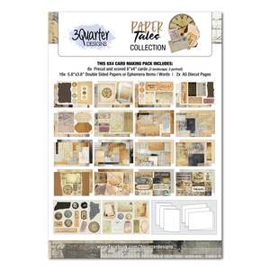 3quarter Designs: Paper Tales 6" x 4" Card Pack