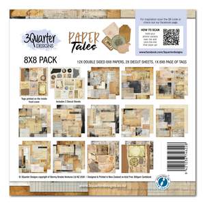 3quarter Designs: 8x8 Paper Tales Collection