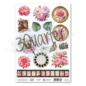 Shutter Glam A4 Sticker Sheet