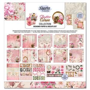 3quarter Designs: Shutter Glam 12" x 12" Collection