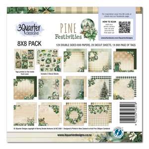 8x8 Pine Festivities  Collection