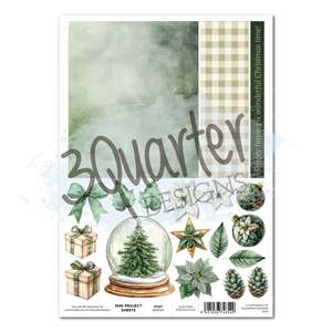 Pine Festivities A4 Project Sheet