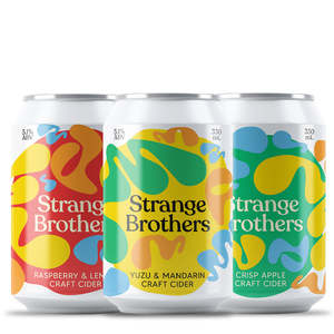 Strange Brothers Cider: Craft Cider Mixed 6