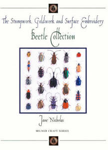 Stumpwork Goldwork Surface Emb Beetle - CraftBooks.co.nz
