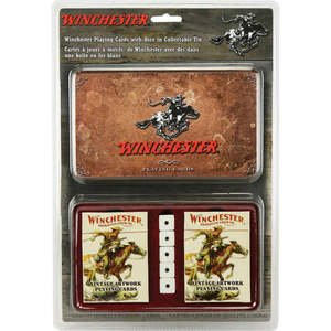 Winchester Playing Cards Collectible Tin