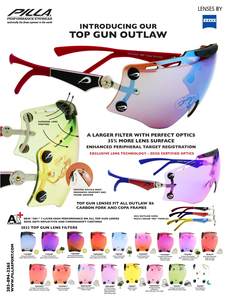 X6 Outlaw Top Gun Lenses (00rated)