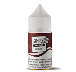 Nicotine Salts: Simply Tobacco Salts - Honey Tobacco (Black Fire)