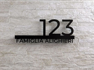 Laser Cut Address Sign WOW CUSTOM SIGNS