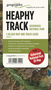 Geographx Maps: Heaphy Track Map