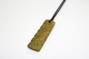 Jade Form: New Zealand Marsden Jade Toki Pendant