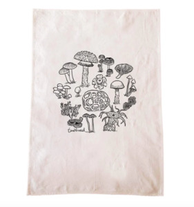 Fungi Tea Towel