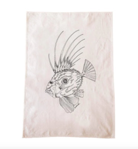 Homeware Books Dvds: John Dory Tea Towel