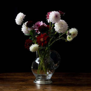 Italian Pewter Glass Pitcher | 1.5 Litre