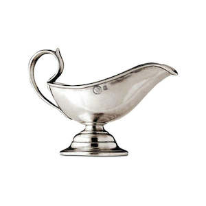 Cosi Tabellini Pewter 1: Italian Pewter Gravy Boat