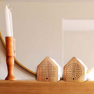 Zirpybox Surround Sound | White & Oak