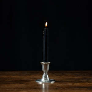 Classic Gifts: Italian Pewter Short Candlestick