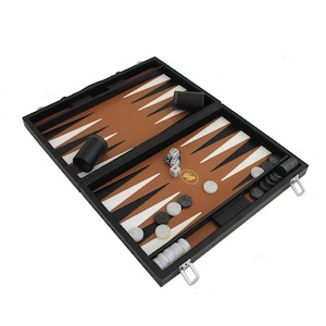 Games Puzzles: Backgammon Set | Black