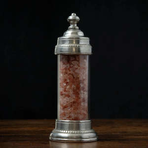 Italian Pewter Toscana Salt Mill