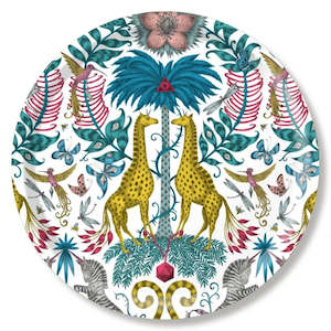 Jamida: Birchwood Tray Large Round | Kruger Multi