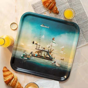 Birchwood Tray Large Square | Spring Break