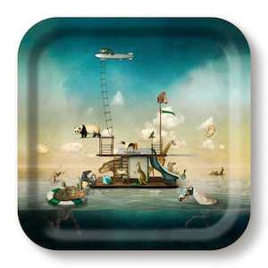 Birchwood Tray Small Square | Spring Break