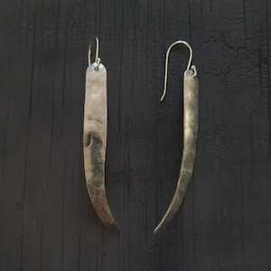 5th Anniversary Wood And Silverware: Emma Cunningham | Hinterland Earrings