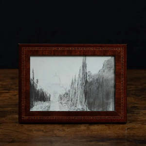 Natalini Elegant Mahogany Frame