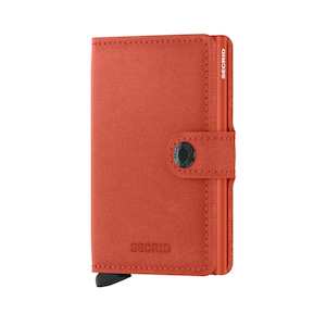 Secrid Leather Mini Wallet | Orange