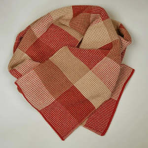 Waitaha Scarf in Camel Down | Pōhutukawa