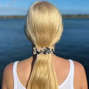 Hairflair: Oversized Acetate Barrette | Light Turtle