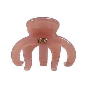 Hairflair: Medium Octopus Hair Claw | Crystal Rose