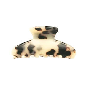 Hairflair: Acetate Medium Hair Claw | Light Turtle