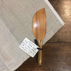 6th Anniversary Iron And Wood: Kitchen Artefacts | Leaf Cheese Knife