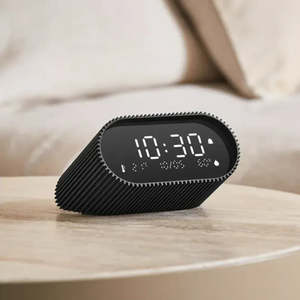 Tech: Lexon Ray Clock | Matt Black