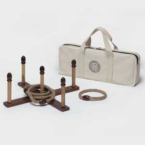 Games Puzzles: Backyard Quoits Set