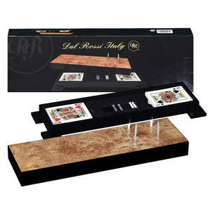 Games Puzzles: Deluxe Cribbage Case with Cards